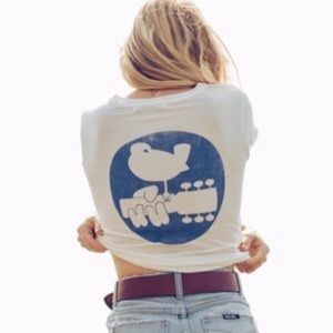 NWOT Daydreamer X Free People Woodstock T-shirt